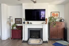 How to improve this space without adding built ins?