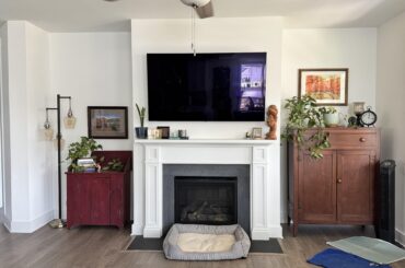 How to improve this space without adding built ins?