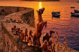 The natural warmth of Thuya Burl. A handcrafted collection that brings Moroccan artisan luxury to interior spaces. 🪵✨