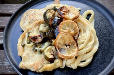 Chicken and noodles