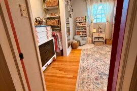 First project & I’m so proud & wanna share :)) My husband built the full-sized bunk beds! And my sister redid the furniture her & I grew up with. I decorated. For 3 & 6yo sisters