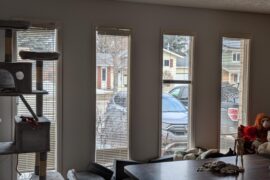 What are some fun window covering options for these windows?