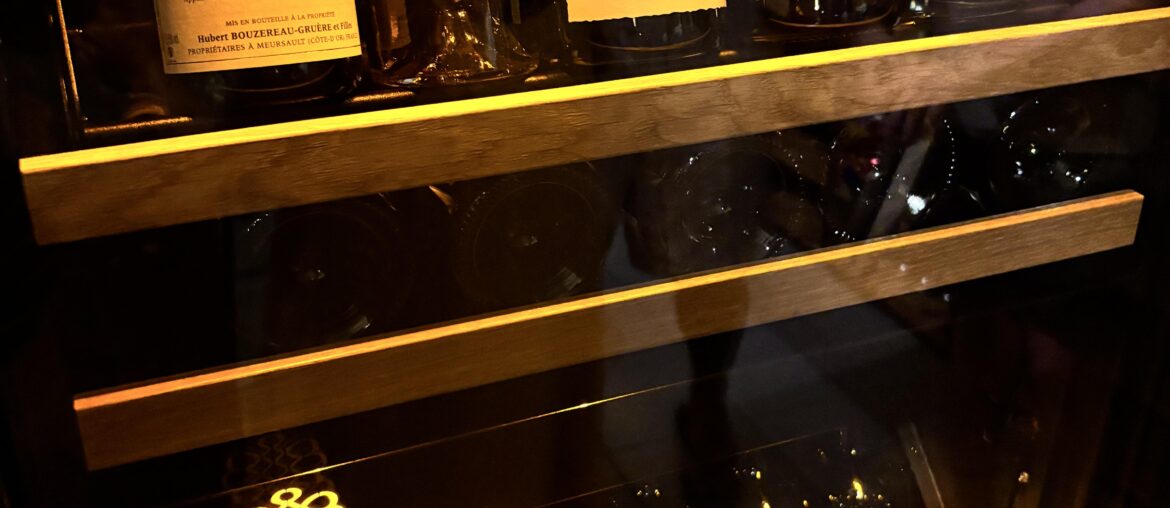 Just a random wine store fridge in Costa Rica