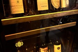 Just a random wine store fridge in Costa Rica