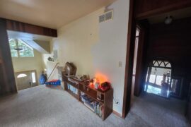 Struggling to find a creamy white paint color that doesn't go Grey or blue agaisnt wood paneling