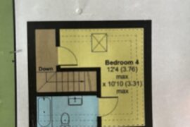 Loft conversion en suite layout help. Awkward shape, need inspo please!