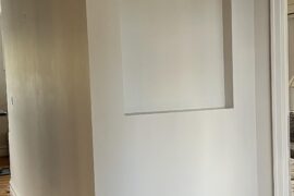 Entryway recessed alcove decor