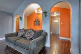 How can I make this long entry hallway better/functional?