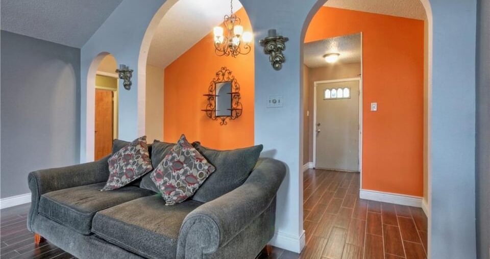 How can I make this long entry hallway better/functional?