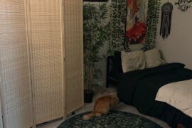 Curtains for awkward bedroom window