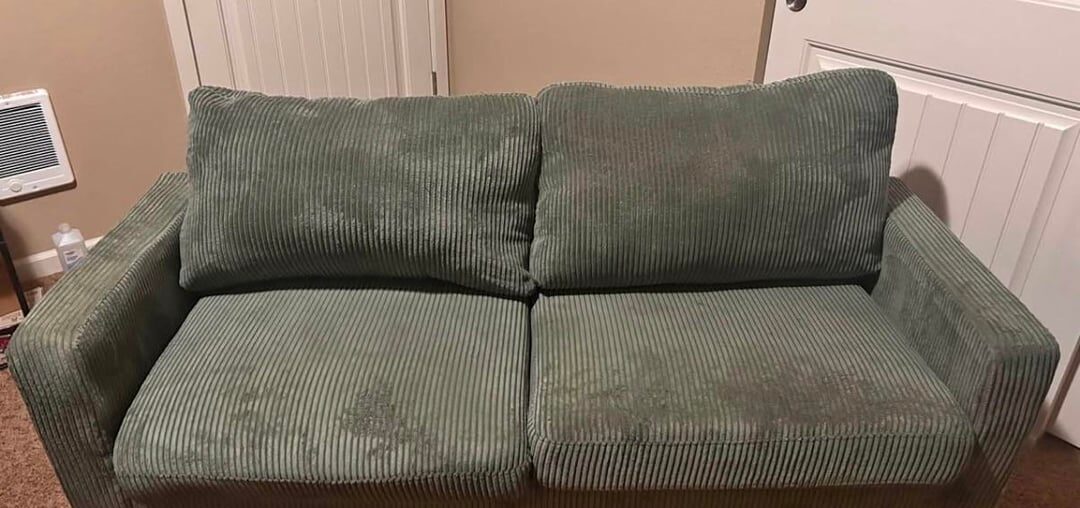 Thoughts on mixed style couches in a small living room?