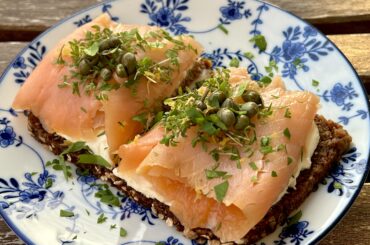 Lachsbrot