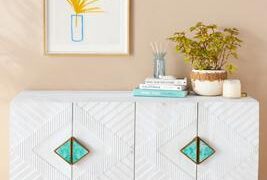 Expensive Anthropologie cabinet sold at Wayfair / Amazon for half price - is it a scam?