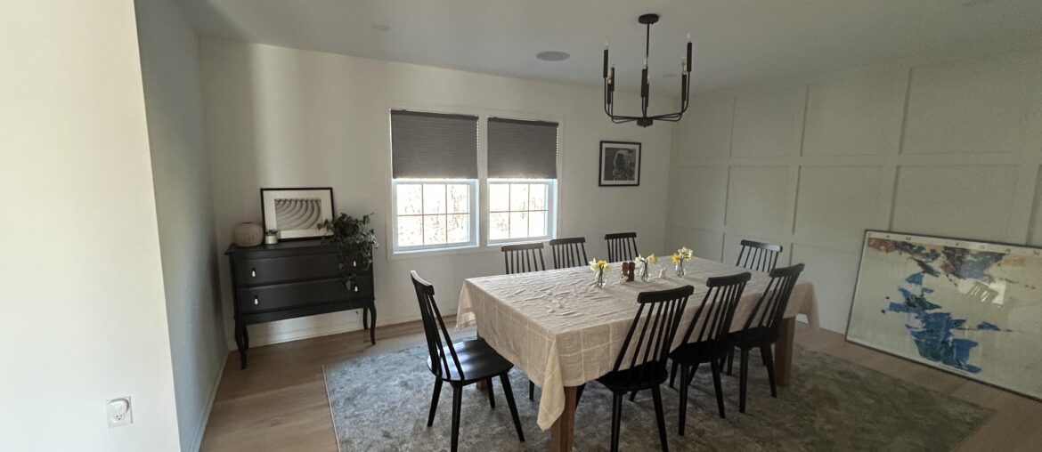 Dining Room - styling