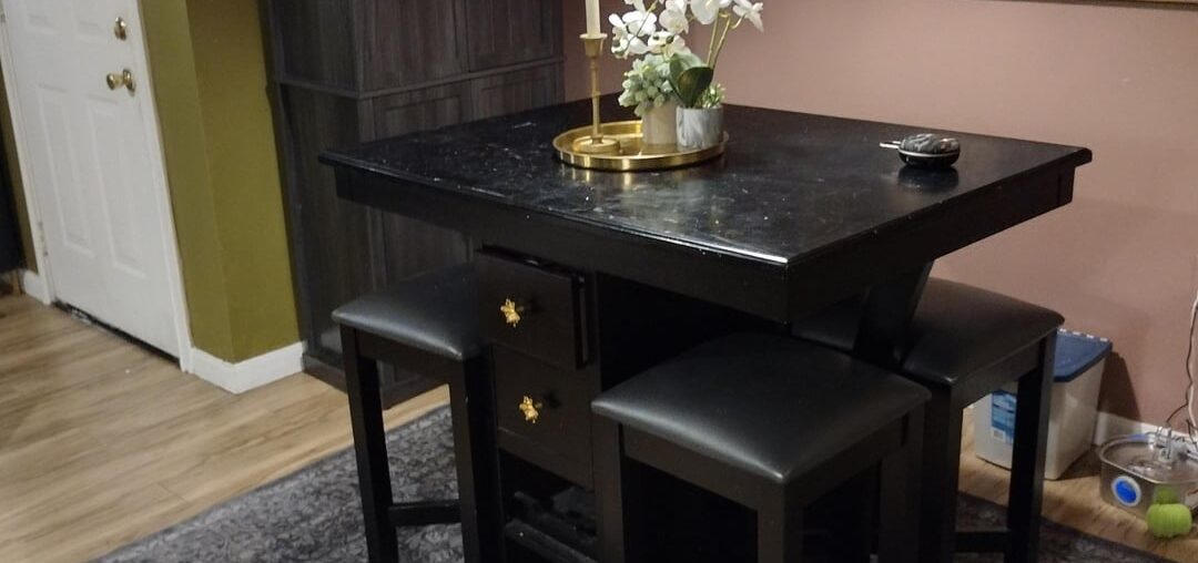 Help! Uneven floor and new cabinet