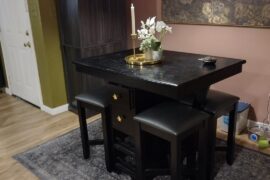 Help! Uneven floor and new cabinet