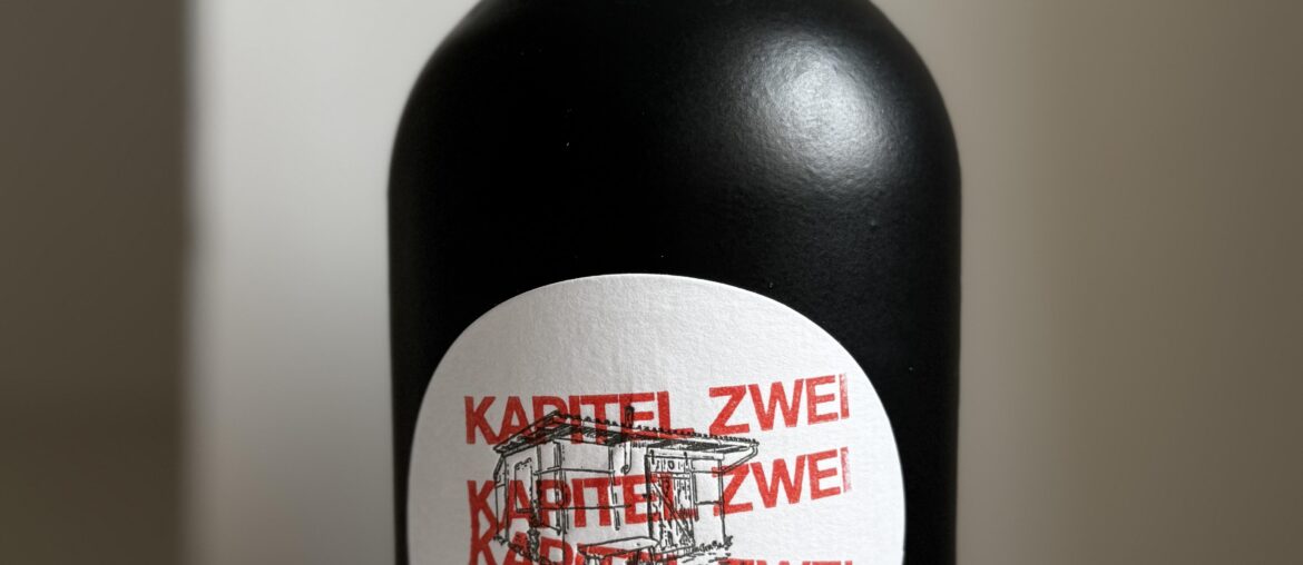 Bottled and Labelled My First Orange Wine