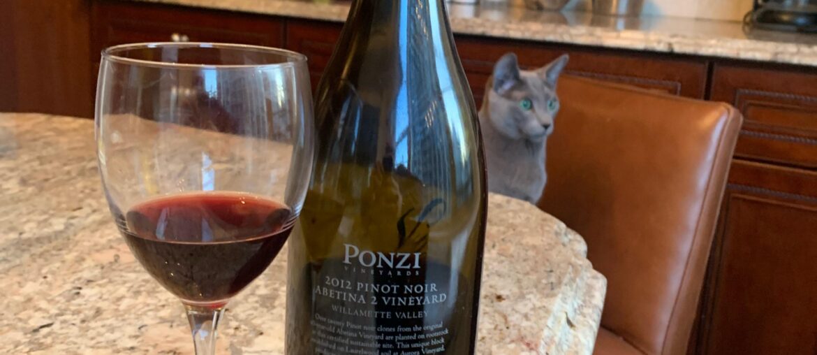 Ponzi 2012 Pinot Noir Abetina 2 Vineyard