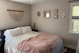 Does my bedroom art look awkward?