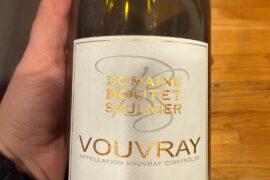 2016 Domaine Boutet Saulnier Vouvray Sec