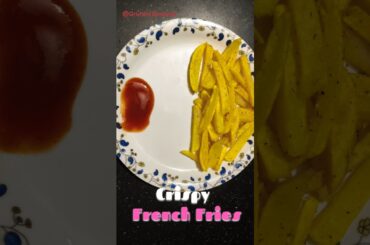 🍟Crispy French Fries खायचा mood झाला आहे | French Fries Recipe #shorts #ytshorts #viral