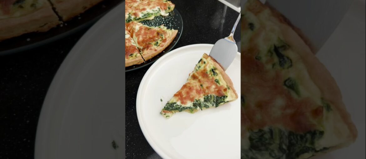 "FRANSIZ MUTFAĞINDAN SOFRANIZA: Ispanaklı Kiş 🥧✨"(FROM FRENCH CUISINE TO YOUR TABLE: Spinach Quiche)