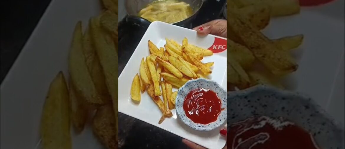 Perfect French Fries 🍟🤤✌ #yummykitchen #recipe #food #fyp #easyrecipe #shorts