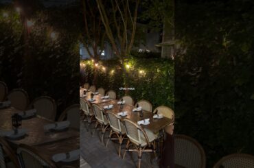 The best restaurant in charleston? Chez nous, a French restaurant tucked away in a historic home