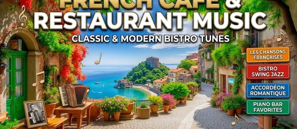 Parisian Cafe Jazz Vibes French Restaurant Music Coffee Shop Ambiance