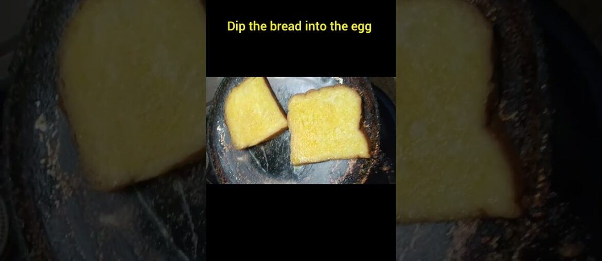 A Classic French Bread Omlette recipe #frenchtoast #minivlog #cooking #food #homemade #breakfast