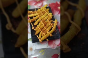 Crispy Suji French Fries 😍 | Unique Evening Snack Recipe | Easy & Quick | @TheRecipeHub11 #shorts