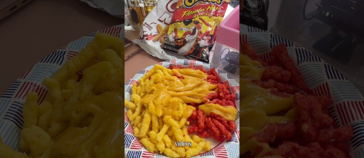 NAKED HOT CHEETOS + RICOS GOURMET NACHO CHEESE VS OG FLAMIN HOT CHEETOS