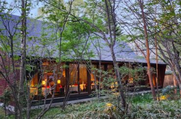 Exquisite French Dinner in the Karuizawa Forest at Yukawatan, Nagano Japan | Artistic Course Menu