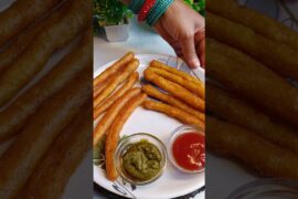 Potato Fries Recipe l Crispy French Fries 🍟 Recipe #shorts #trending #viralvideo