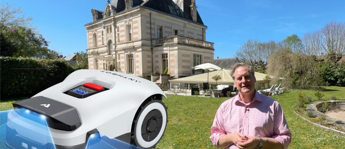 Will a Robot Mower Cope with a French Chateau Garden? ANTHBOT Unboxing & Review 🏰💖