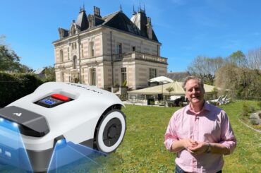 Will a Robot Mower Cope with a French Chateau Garden? ANTHBOT Unboxing & Review 🏰💖