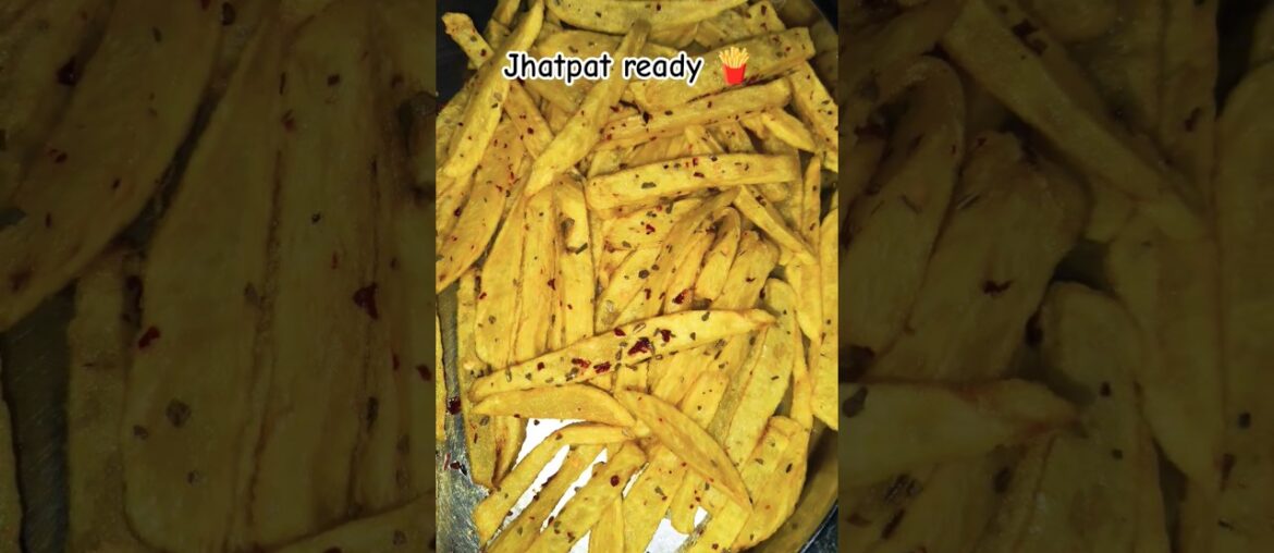 Desi Fries🍟#shorts #viral #trending #funny #food