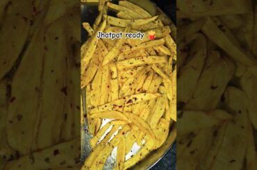 Desi Fries🍟#shorts #viral #trending #funny #food