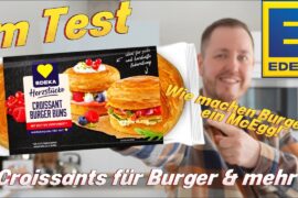 Edeka: Herzstücke Croissant Burger Buns im Test