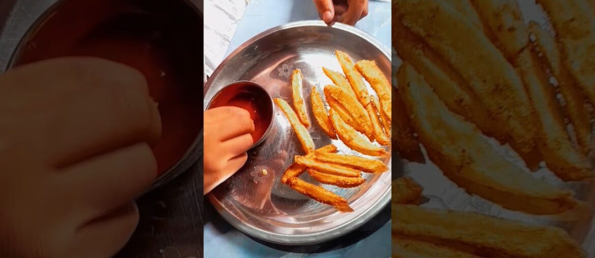 #Homemade🍟French fry😋try the recipe 🥳#youtubeshorts#recipe