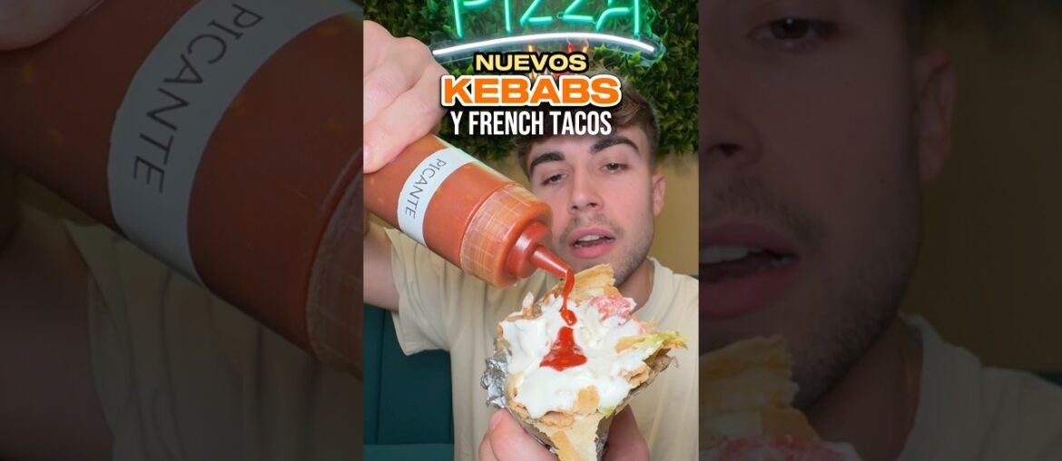 NUEVOS KEBABS🌯 Y TACOS FRANCESES🧀 Toni Pizzería #kebab #durum #valencia