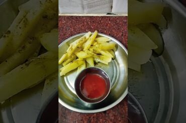 French fries🍟#shortvideo #viral #frenchfries #french #cookingvideo #recipe #easyrecipe #swadistrecip