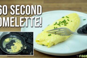 Perfect French Omelette in 60 Seconds!