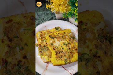 Masala French Toast🌶😋Quick and Easy Breakfast👌 #frenchtoast #cooking #food #viral #fyp #shorts #yt