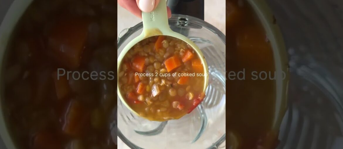 Easy French Lentil Soup | Plant-Based Challenge Day 4