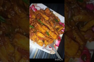 🤤chili potato french fries recipe #cooking#yt short # short🙏🙏👍 subscribe