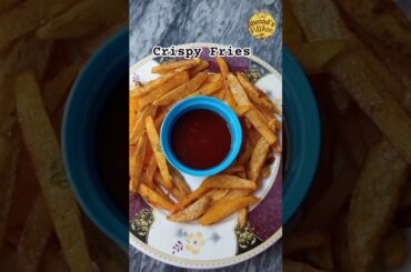Spicy Garlic French Fries😋 #shorts #snacks #recipe #frenchfries #potato #trending #viral #shortsfeed