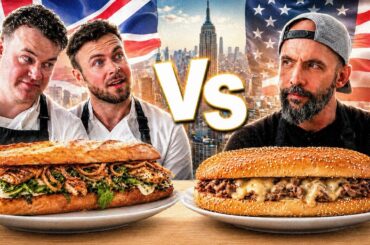 NYC Sandwich Challenge vs Binging with Babish