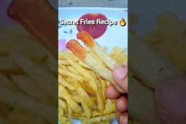 Crispy French Fries Recipe at Home 🍟 | Easy Potato Snack