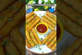Bache Chawal se Crispy Fries 🤤 Better Than French Fries!#youtubeshorts #recipe #shorts #viral